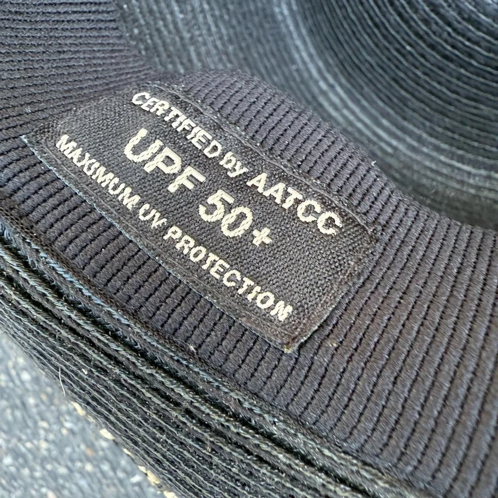 Eric Javits New York Packable Black Hat Fedora Small/Medium - Picture 5 of 8